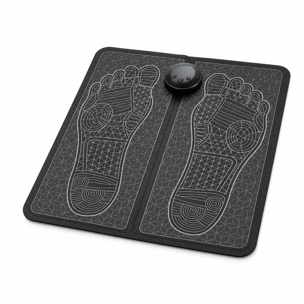 TheraPulse foot massager paired with the massage cushion